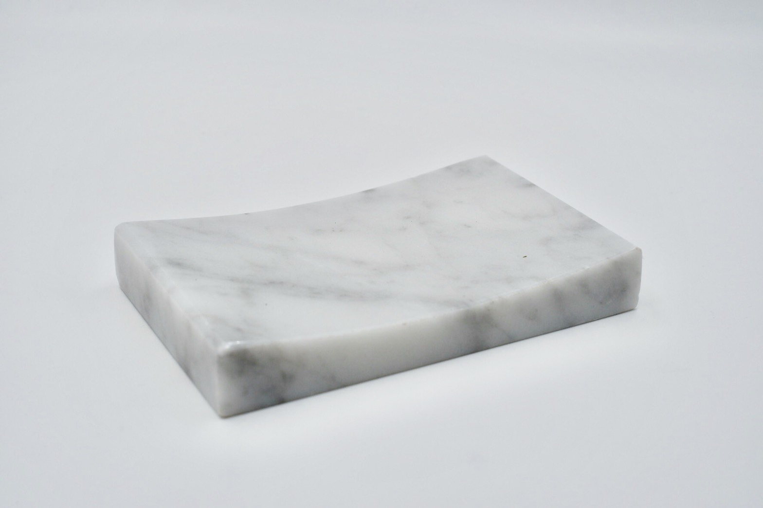 C019 - ที่วางสบู่ White Carara Marble